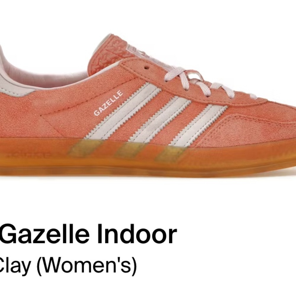 NWT Adidas Gazelle Indoor Wonder Clay